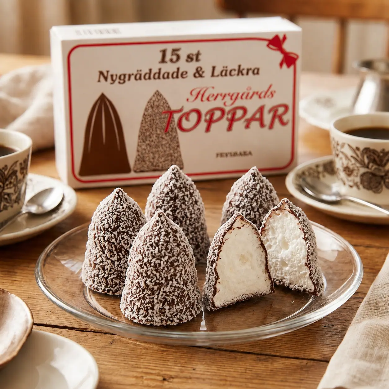 Kokostoppar 15-pack