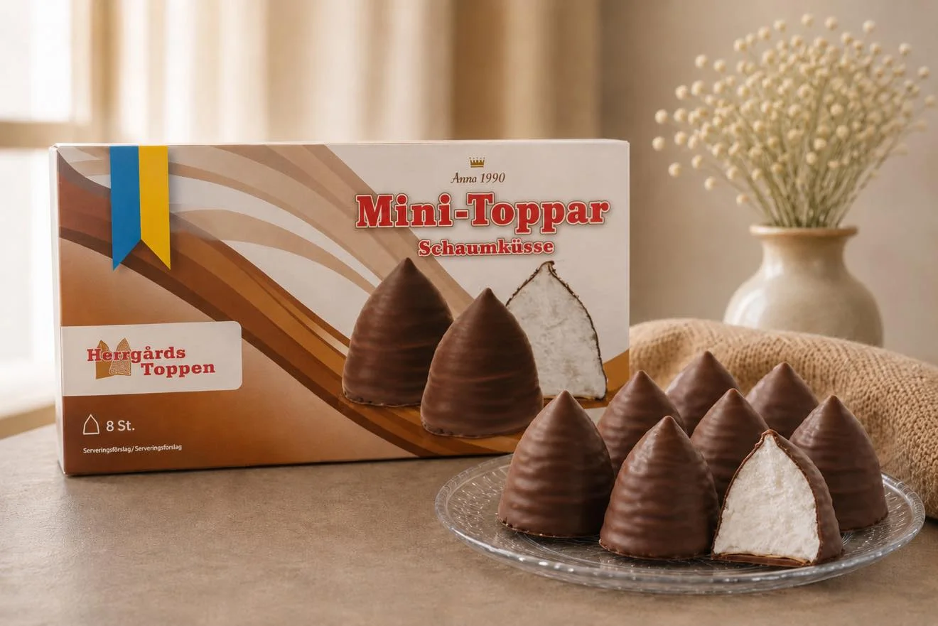 Minitoppar 8-pack choklad