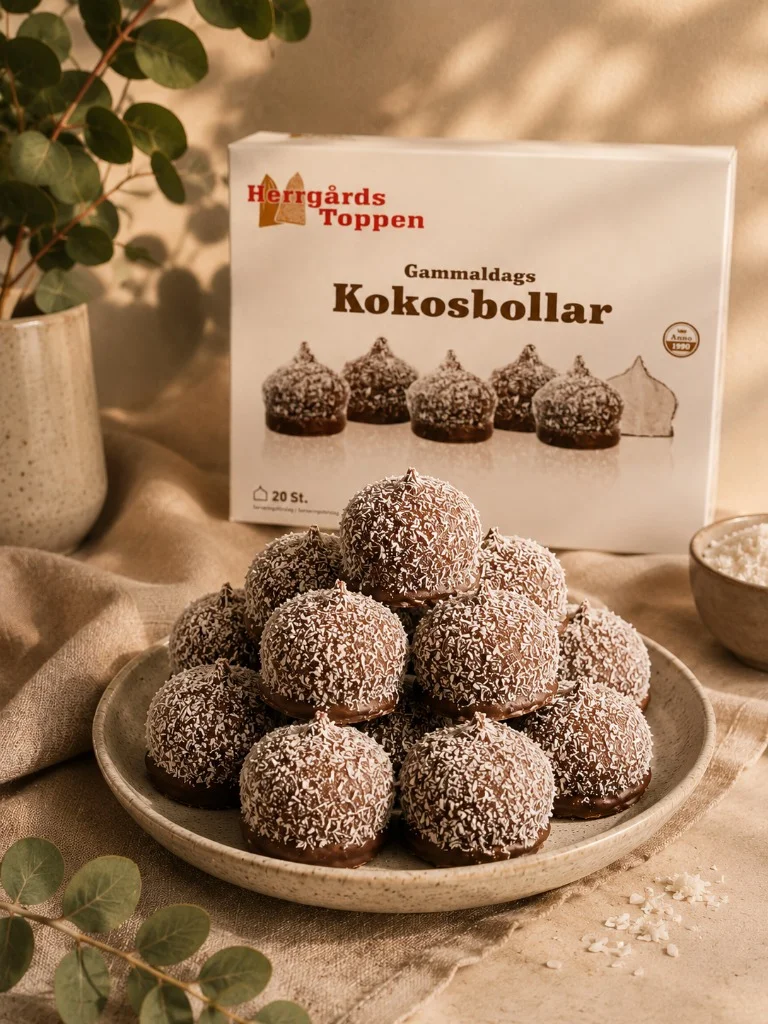 20-pack gammaldags kokos